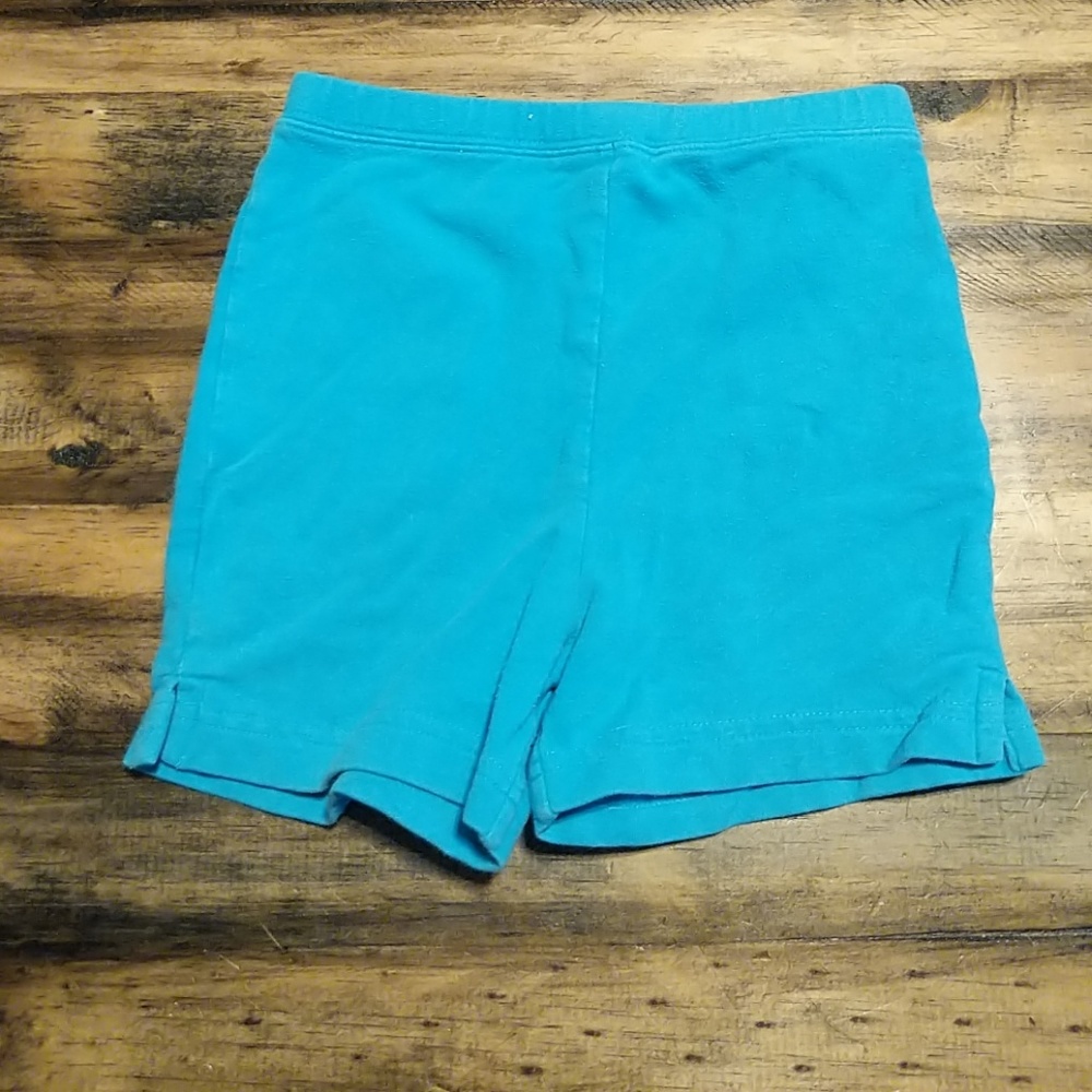 Girls blue summer shorts size 5/6